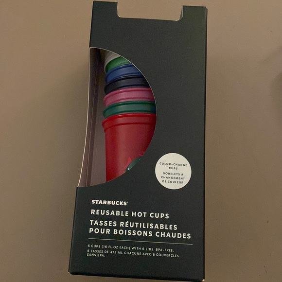 Starbucks | 2021 Holiday Release Color Changing Reusable Hot Cups